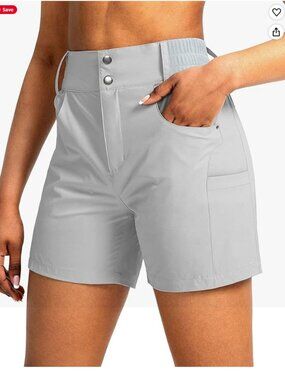 Viodia Women's 5" Hiking Golf Shorts with Pockets